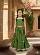 Trending Embroidery Work On Cotton Fabric Skirt Top