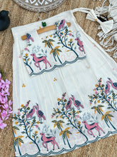 Scarlet Hot & Trending Cotton Fabric work Lahenga Choli