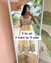 Pure Embroidery Work On Khadi Cotton Fabric maxi dress for women