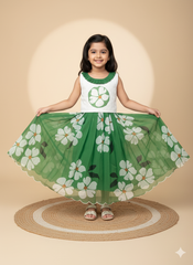 Pure Georgette With Sifali Work Kids Lahenga Choli
