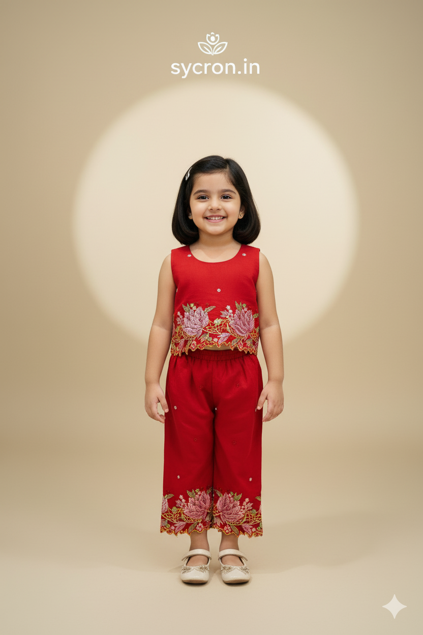 Innovative Jimmy-chu Beautiful Embroidery work Fabric Cord Set