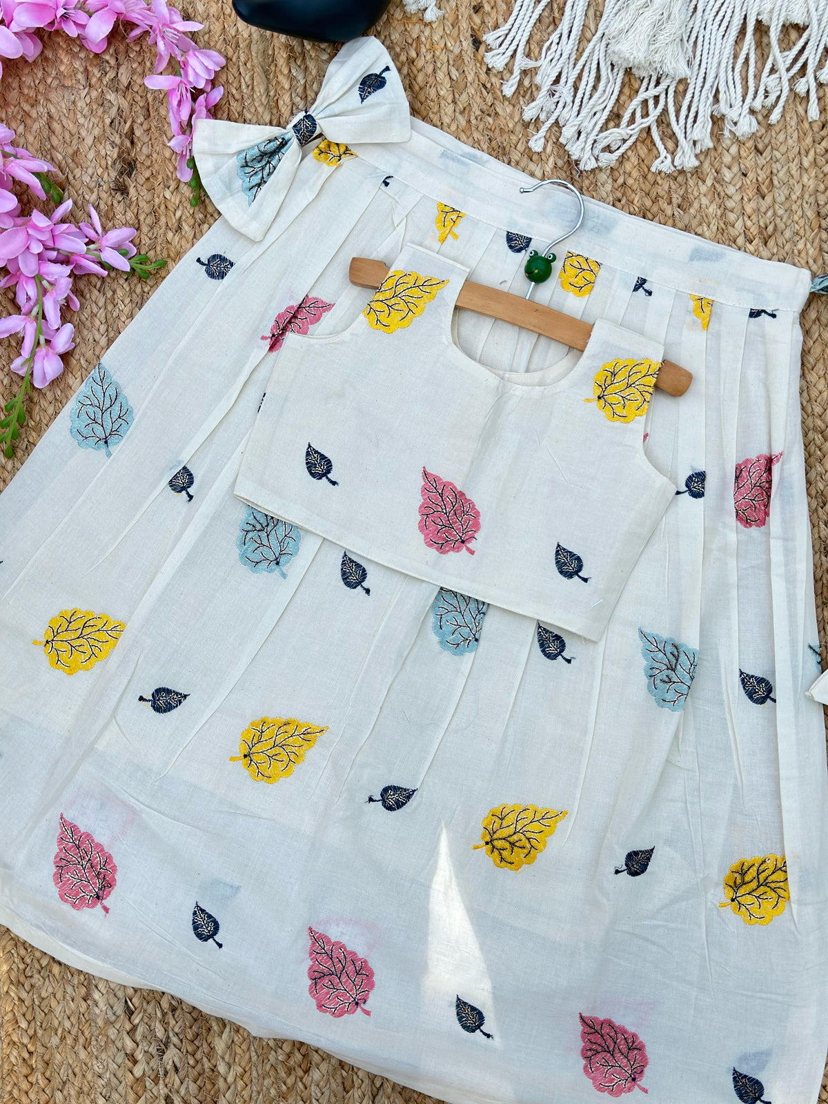 Luxury Trending Cotton Fabric work Lahenga Choli (Copy)