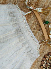 Special Pure Cotton Fabric Embroidery Kids Top