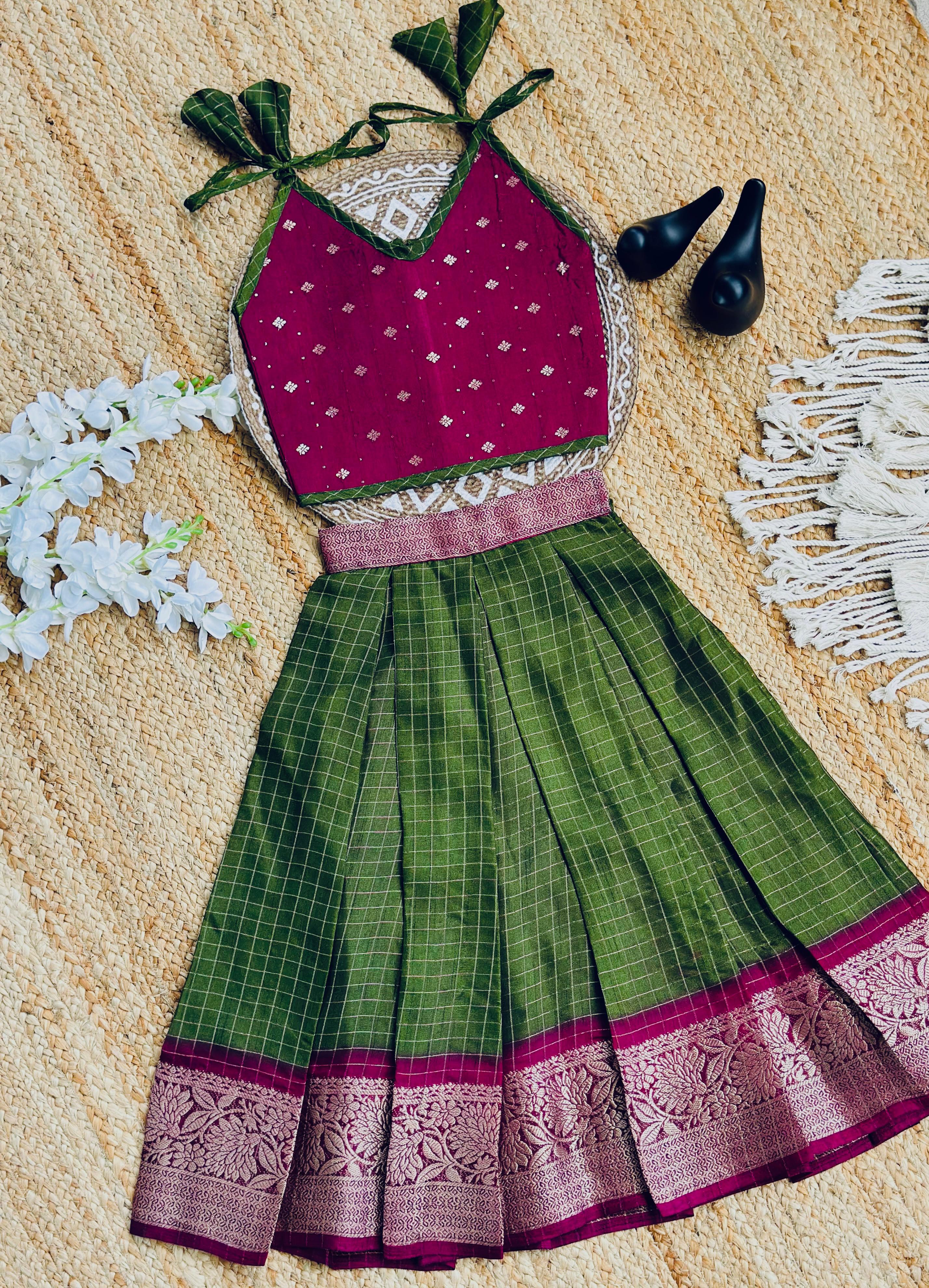 Designer Ethnic Kids Lehenga Choli for Weddings & Functions