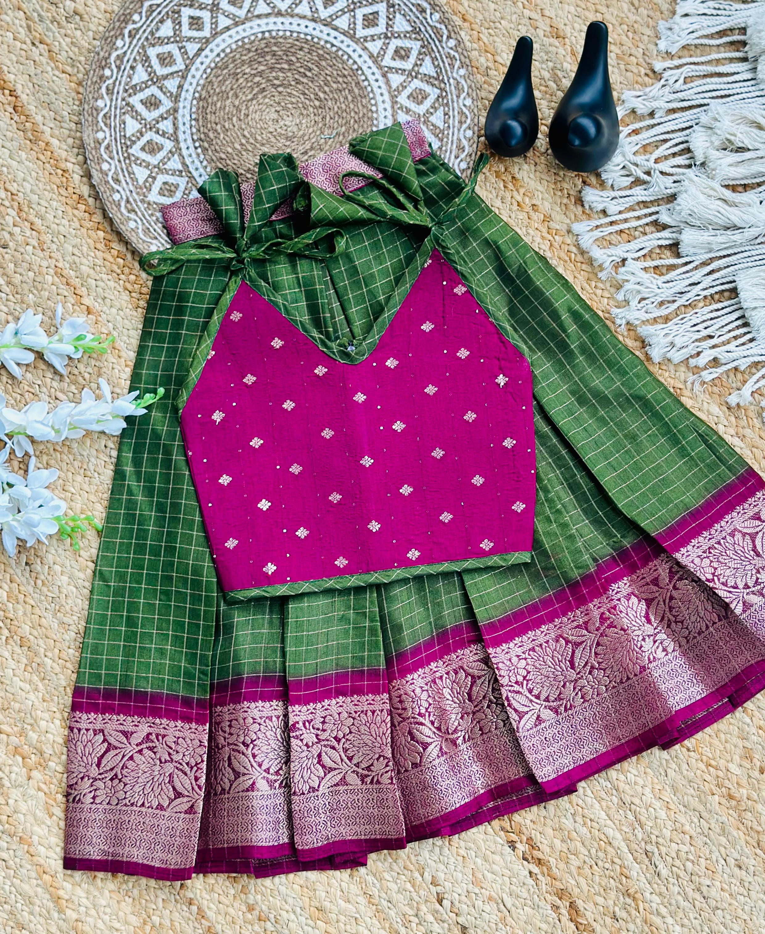 Designer Ethnic Kids Lehenga Choli for Weddings & Functions