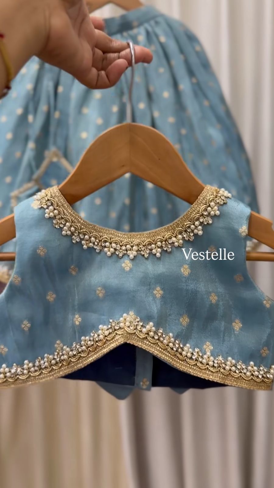 Product Specifications: Chanderi Silk Western Skirt & Top