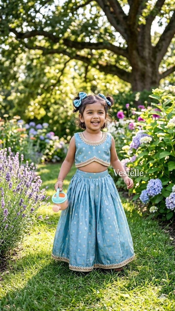 Product Specifications: Chanderi Silk Western Skirt & Top