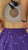 Effortless Embroidery Work Pure Gold crush Lehengha and Top for Kids