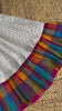 Girls Off-White & Multicolored Checks Cotton Halter Neck Lehenga Choli Set