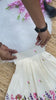 Innovative Flower Work Pure Kora Cotton Lehengha and Top for Kids