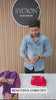 Innovative Jimmy-chu Beautiful Embroidery work Fabric Cord Set
