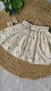 Sycron Fashion Kids Cream Floral Embroidered Lehenga Choli Set