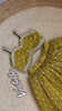 Chanderi Silk Western Yellow Skirt & Top