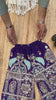 Floral Bell-Sleeve Crop Top with Ethnic Palazzo for Girls